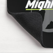 MightySpin Ping Pong Teeテーブルテニスカッコいい マウスパッド (コーナー)