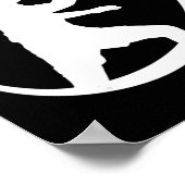 MightySpin Ping Pong Teeテーブルテニス委員会 ポスター (角)