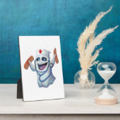 Mignon infirmière fantôme Halloween フォトプラーク (側面)