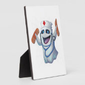 Mignon infirmière fantôme Halloween フォトプラーク (側面)