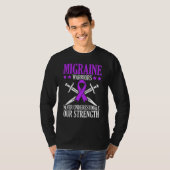 Migrane Warriors Never Underestimate Our Strength Tシャツ (正面フル)