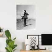 Migrant Walking – 1935 ポスター (ホームオフィス)