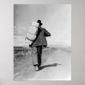 Migrant Walking – 1935 ポスター (正面)
