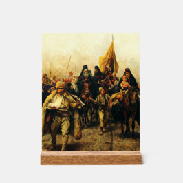 Migration of the Serbs by Paja Jovanovic Fine Art アクリルサイン