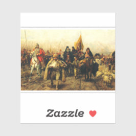 Migration of the Serbs by Paja Jovanovic Fine Art シール