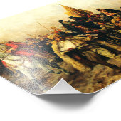 Migration of the Serbs by Paja Jovanovic Fine Art フォトプリント (角)