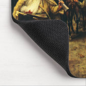 Migration of the Serbs by Paja Jovanovic Fine Art マウスパッド (コーナー)