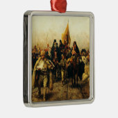 Migration of the Serbs by Paja Jovanovic Fine Art メタルオーナメント (右)