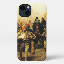 Migration of the Serbs by Paja Jovanovic Fine Art iPhone 13ケース