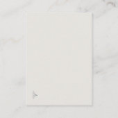 Migratory Swallow- Book Insert Enclosure Card エンクロージャーカード (裏面)