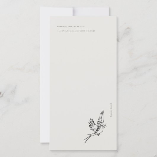 Migratory Swallow- Naturalist Menagerie Archive  (正面)