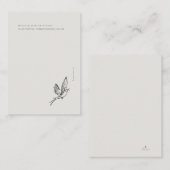 Migratory Swallow- Naturalist Menagerie Archive ノートカード (正面/裏面)