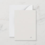 Migratory Swallow- Naturalist Menagerie Archive ノートカード (裏面)