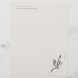 Migratory Swallow- Naturalist Menagerie Archive  レターヘッド