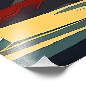 Miid Century Cocktail Party Couples - Captivated フォトプリント (角)