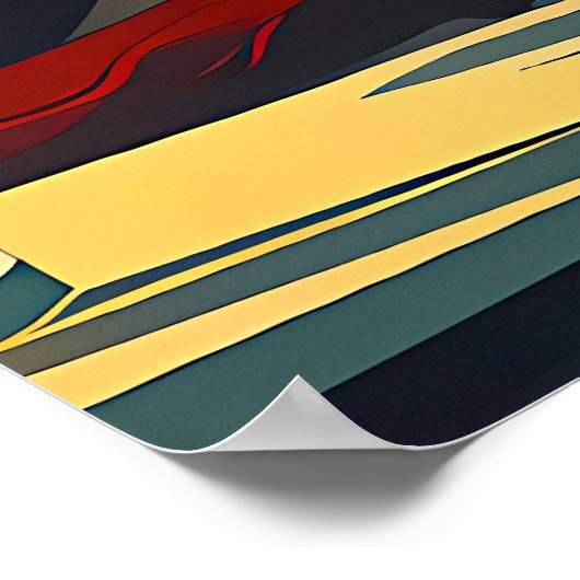 Miid Century Cocktail Party Couples - Captivated ポスター (角)