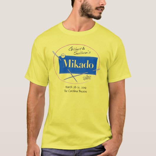 Mikadoショーのワイシャツ- 2019年 tシャツ (正面)
