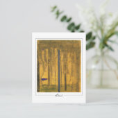 Mikalojus Konstantinas Ciurlionis #7 -ファインアート... ポストカード (スタンド正面)