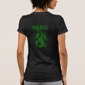 MikaylaのKubasakiのドラゴン Tシャツ (裏面)