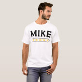 MIKEロゴデザイン(5つ星) Tシャツ (正面フル)