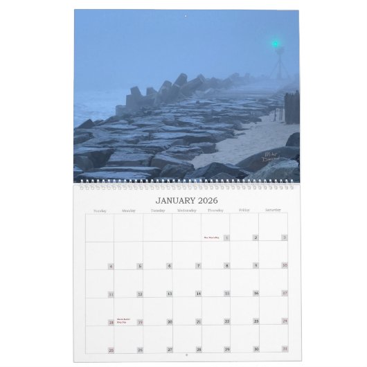 Mike Dalton Calendar 2026 カレンダー (1月 2026)