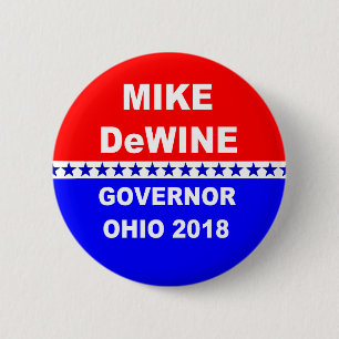 Mike Dewineの知事オハイオ州2018年 缶バッジ