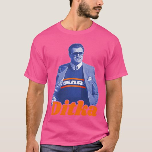 Mike Ditka Bears Sideline Cool gift Tシャツ (正面)