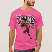 Mike Evans Tamba Bay Cartoon Tシャツ (正面)