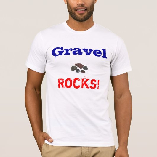 Mike Gravelの石! Tシャツ (正面)