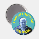 Mike Gravel: A Voice for Peace in 2020 マグネット (正面/裏面)