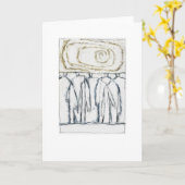 Mike Heseltineによる迷路 カード (黄色い花)