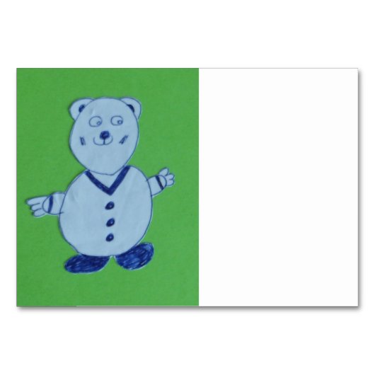 Mike Horizontal 3.5インチx 5インチテーブルカード テーブルナンバー (正面)