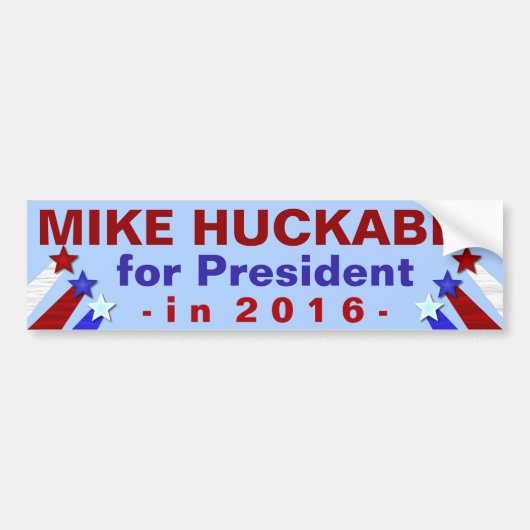 Mike Huckabeeの大統領2016年の選挙の共和党員 バンパーステッカー (正面)
