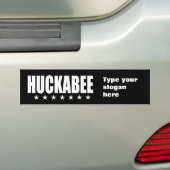 MIKE HUCKABEEの選挙のギア バンパーステッカー (車上)