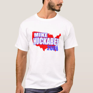 Mike Huckabee赤いアメリカの2008年のTシャツ Tシャツ