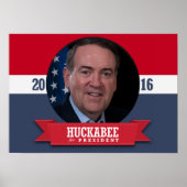MIKE HUCKABEE 2016 ポスター (正面)