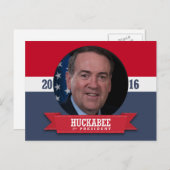 MIKE HUCKABEE 2016 ポストカード (正面/裏面)