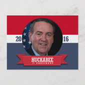 MIKE HUCKABEE 2016 ポストカード (正面)
