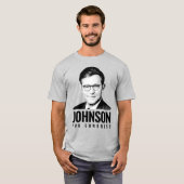 Mike Johnson for Congress Tシャツ (正面フル)