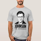 Mike Johnson for Congress Tシャツ (正面)