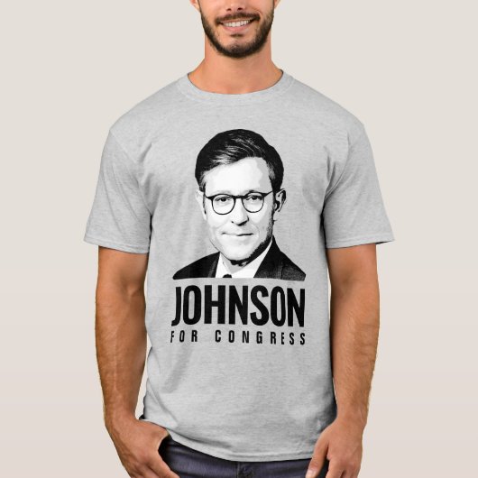 Mike Johnson for Congress Tシャツ (正面)