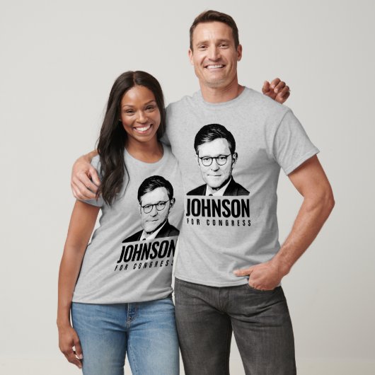 Mike Johnson for Congress Tシャツ (ユニセックス)