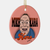 Mike Kara Hereクリスマスオーナメント セラミックオーナメント (右)
