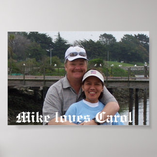 Mike loves Carol ポスター