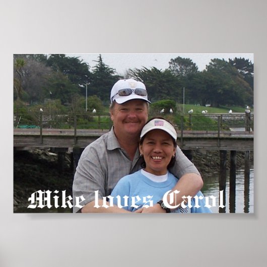 Mike loves Carol ポスター (正面)