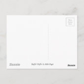 Mike Paget著「Huffin」Puffin ポストカード (裏面)