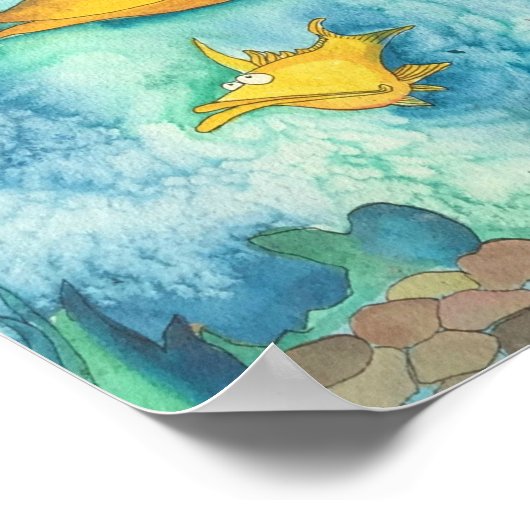 Mike Quinn氏によるPlatyplusの「Platty」 ポスター (角)