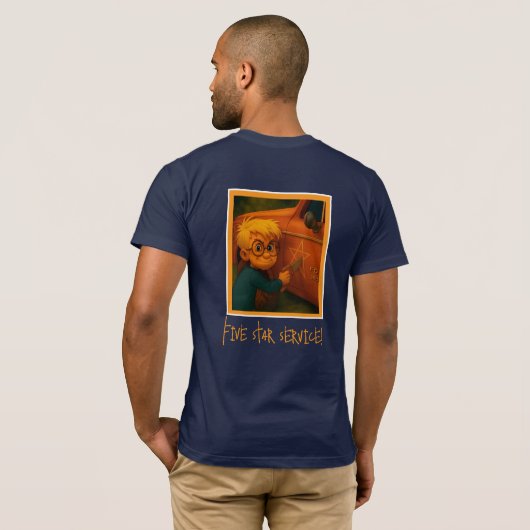 Mike’s Autobody Tシャツ (裏面フル)