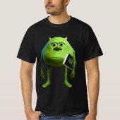Mike Wazowski con Biblia - Económica Tシャツ (正面)