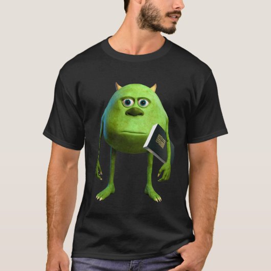 Mike Wazowski con Biblia Tシャツ (正面)